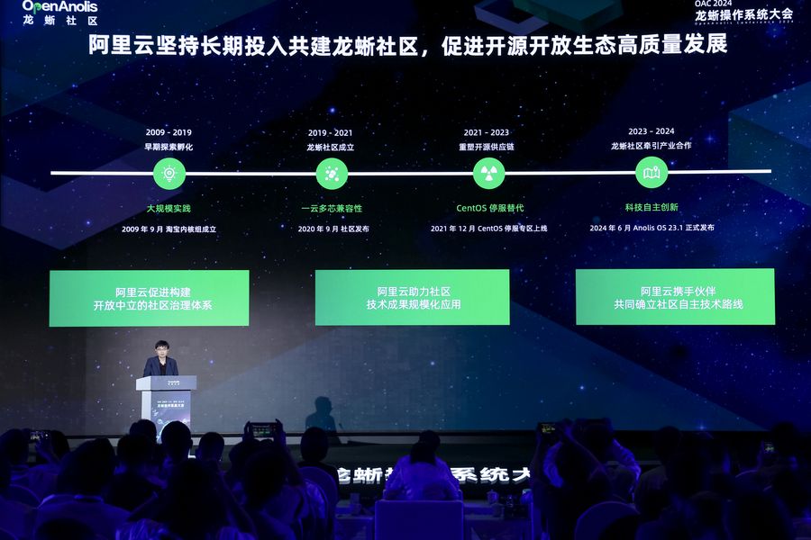 龙蜥操作系统装机量突破800万!anolis os 23官方正式版全新发布插图1 《龙蜥操作系统装机量突破800万!anolis os 23官方正式版全新发布》
